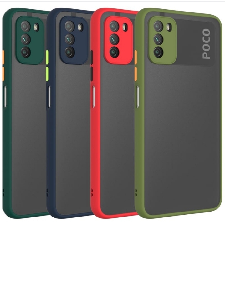 کاور پشت مات محافظ لنزدار  شیائومی Xiaomi Poco M3
